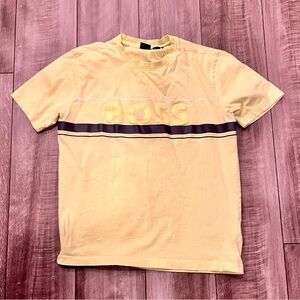 Hugo Boss Men's Yellow Graphic Tee